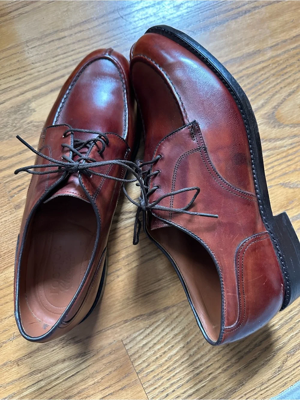 Men’s FootJoy Dry Classics Premier Leather Lace-Up Oxfords 10 1/2D